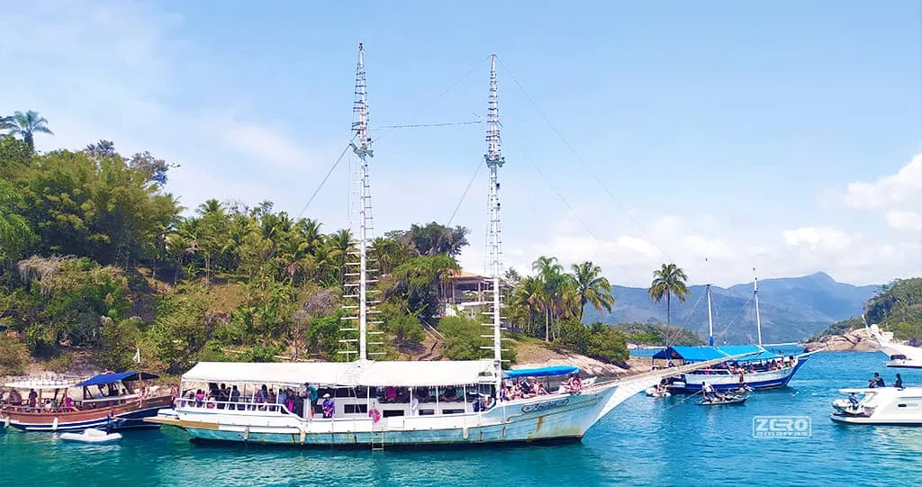 Passeio de Escuna na Baia de Paraty
